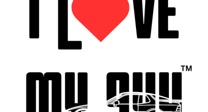 I love my 944 logo - white