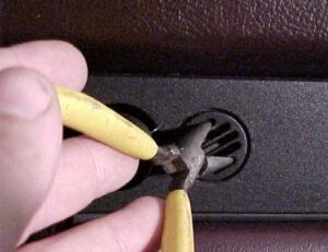 Clock and Temprerature Controls Removal and Replacement-8-vent-cover