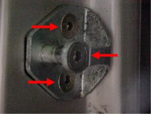 Door Handle – Removal, Installation, and Adjustment-7-striker_plate
